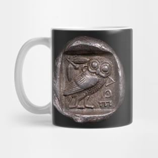 Athenain Silver Tetradrachm Owl Mug